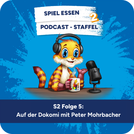 Meeps mit Kopfh&ouml;rern und Mirkofon