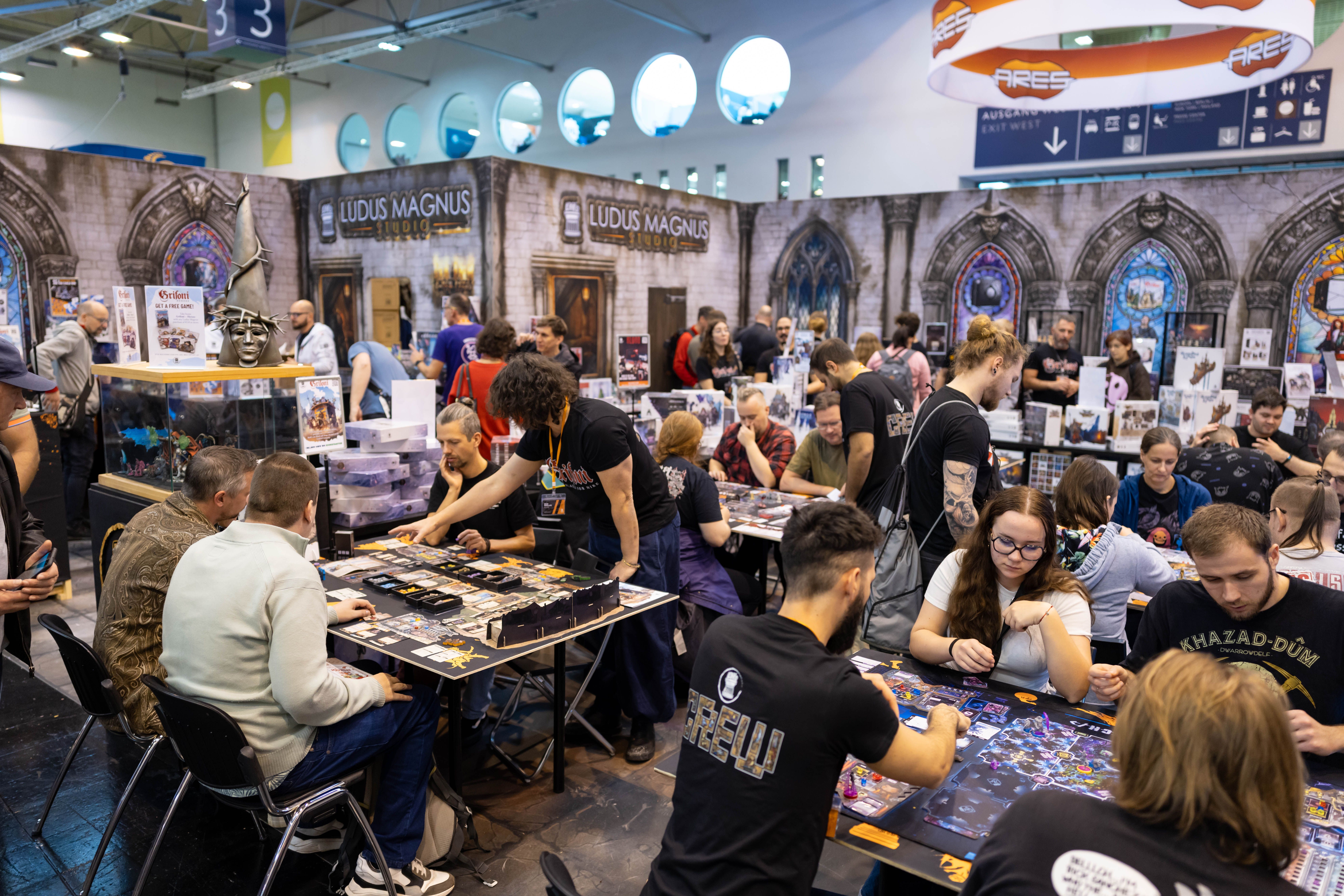 SPIEL Essen am Ares Stand